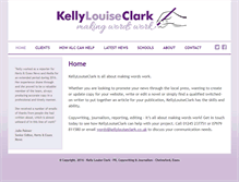 Tablet Screenshot of kellylouiseclark.co.uk